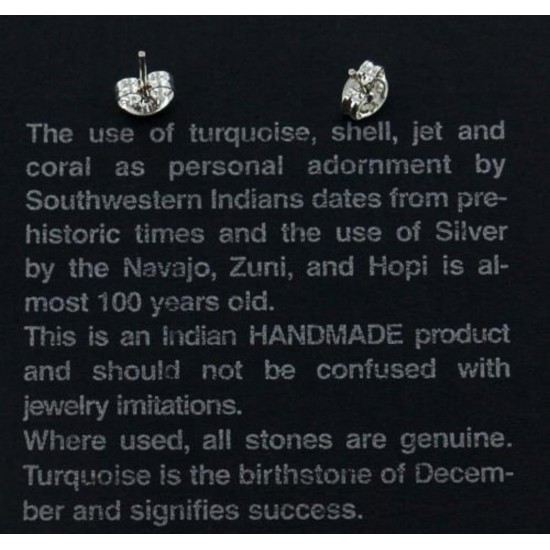 Certified Authentic Navajo .925 Sterling Silver Black Onyx Stud Native American Earrings 371129367407 All Products 27105-13 371129367407 (by LomaSiiva) Certified Authentic Navajo .925 Sterling Silver Black Onyx Stud Native American Earrings 371129367407 All Products 27105-13 371129367407 (by LomaSiiva)