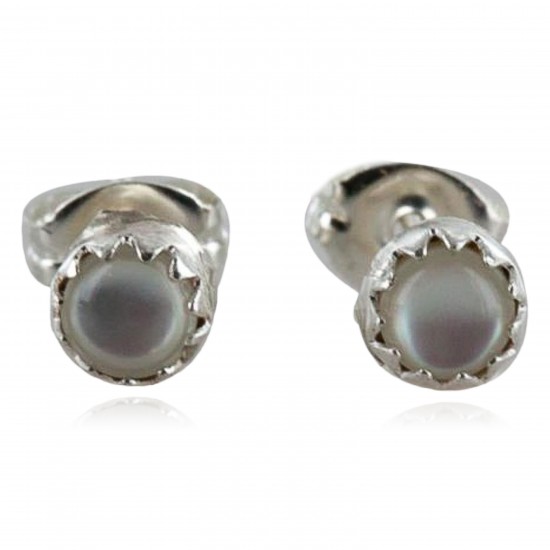 Certified Authentic Navajo .925 Sterling Silver Mother of Pearl Stud Native American Earrings 371124499963 All Products 27104-19 371124499963 (by LomaSiiva) Certified Authentic Navajo .925 Sterling Silver Mother of Pearl Stud Native American Earrings 371124499963 All Products 27104-19 371124499963 (by LomaSiiva)