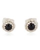 Certified Authentic Navajo .925 Sterling Silver Natural Black Onyx Native American Stud Earrings 27228-4 All Products NB160304003510 27228-4 (by LomaSiiva) Certified Authentic Navajo .925 Sterling Silver Natural Black Onyx Native American Stud Earrings 27228-4 All Products NB160304003510 27228-4 (by LomaSiiva)