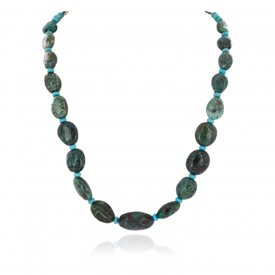 Certified Authentic Navajo .925 Sterling Silver Natural Spiderweb Turquoise Native American Necklace 15213-301 All Products NB160130201316 15213-301 (by LomaSiiva) Certified Authentic Navajo .925 Sterling Silver Natural Spiderweb Turquoise Native American Necklace 15213-301 All Products NB160130201316 15213-301 (by LomaSiiva)