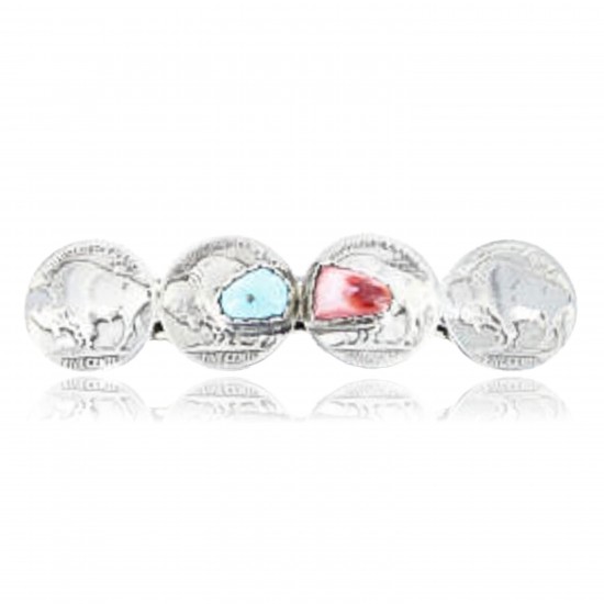 Certified Authentic Navajo .925 Sterling Silver Natural Spiny Oyster and Turquoise Native American Hair Barrette Hair Clip 390820138081 All Products 390820138081 390820138081 (by LomaSiiva) Certified Authentic Navajo .925 Sterling Silver Natural Spiny Oyster and Turquoise Native American Hair Barrette Hair Clip 390820138081 All Products 390820138081 390820138081 (by LomaSiiva)