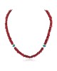 Certified Authentic Navajo .925 Sterling Silver Natural Turquoise Coral Heishi Native American Necklace 750219-10 All Products NB160507232826 750219-10 (by LomaSiiva) Certified Authentic Navajo .925 Sterling Silver Natural Turquoise Coral Heishi Native American Necklace 750219-10 All Products NB160507232826 750219-10 (by LomaSiiva)