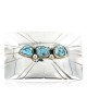 Certified Authentic Navajo .925 Sterling Silver Natural Turquoise Native American Buckle 1194-1 All Products 1194-1 1194-1 (by LomaSiiva) Certified Authentic Navajo .925 Sterling Silver Natural Turquoise Native American Buckle 1194-1 All Products 1194-1 1194-1 (by LomaSiiva)