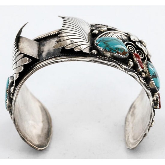 Collectable Handmade Certified Authentic Navajo .925 Sterling Silver Coral Turquoise Signed Native American Watch Cuff Bracelet 390822858662 All Products 390822858662 390822858662 (by LomaSiiva) Collectable Handmade Certified Authentic Navajo .925 Sterling Silver Coral Turquoise Signed Native American Watch Cuff Bracelet 390822858662 All Products 390822858662 390822858662 (by LomaSiiva)