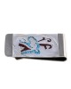 Deer .925 Sterling Silver Ray Begay Certified Authentic Handmade Navajo Native American Natural Turquoise Coral Money Clip 11253-12 All Products NB180528224714 11253-12 (by LomaSiiva) Deer .925 Sterling Silver Ray Begay Certified Authentic Handmade Navajo Native American Natural Turquoise Coral Money Clip 11253-12 All Products NB180528224714 11253-12 (by LomaSiiva)