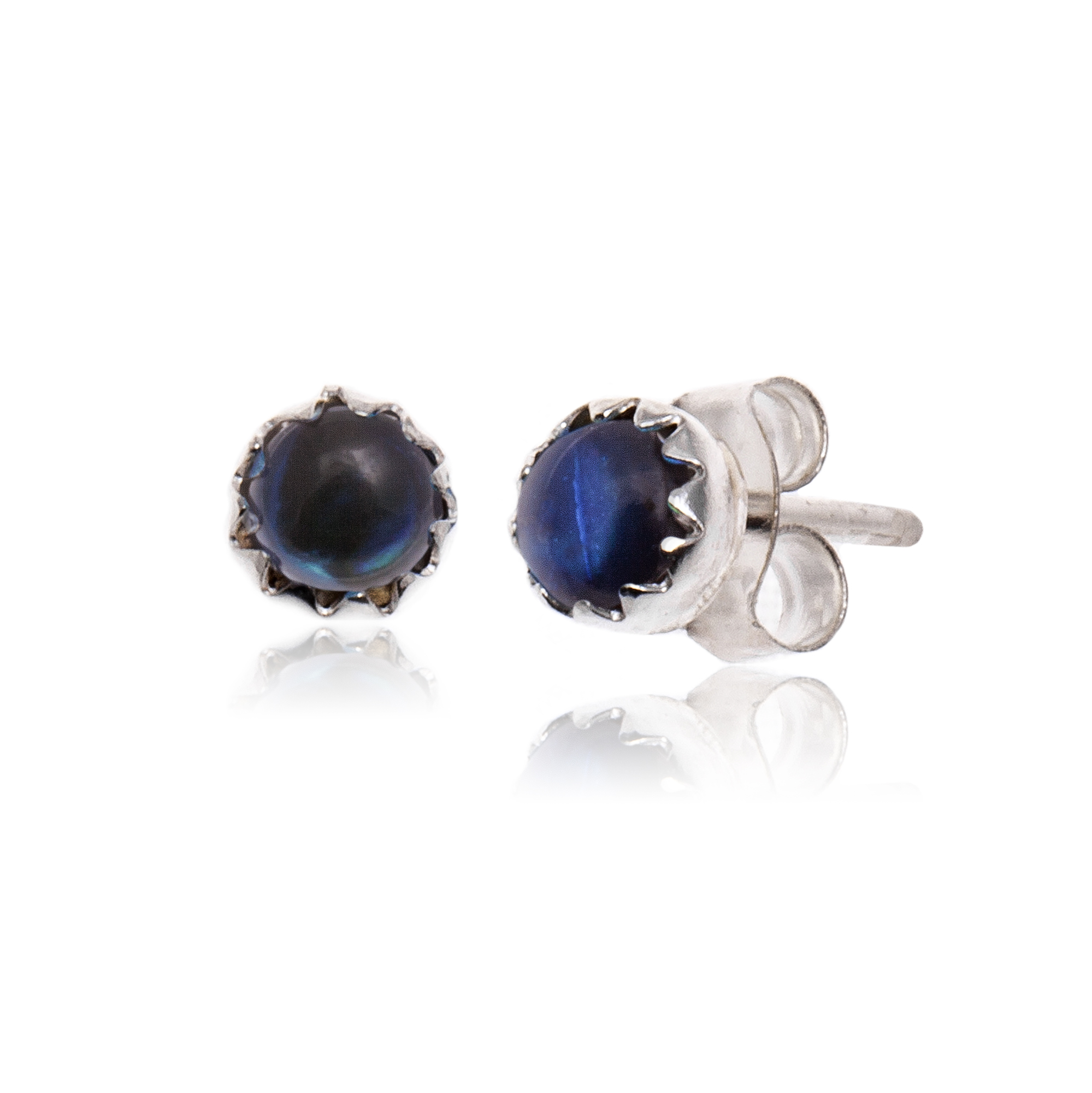 Delicate Blue Pearl Opal .925 Sterling Silver Certified Authentic Navajo Native American Handmade Stud Earrings 27104-141 All Products NB27104-142 27104-141 (by LomaSiiva) Delicate Blue Pearl Opal .925 Sterling Silver Certified Authentic Navajo Native American Handmade Stud Earrings 27104-141 All Products NB27104-142 27104-141 (by LomaSiiva)
