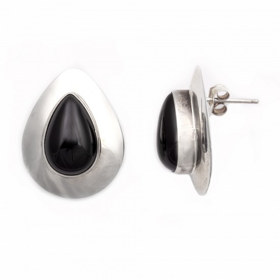 Drop .925 Starling Silver Certified Authentic Handmade Navajo Native American Black Onyx Earrings 18315-4 All Products NB180607034144 18315-4 (by LomaSiiva) Drop .925 Starling Silver Certified Authentic Handmade Navajo Native American Black Onyx Earrings 18315-4 All Products NB180607034144 18315-4 (by LomaSiiva)