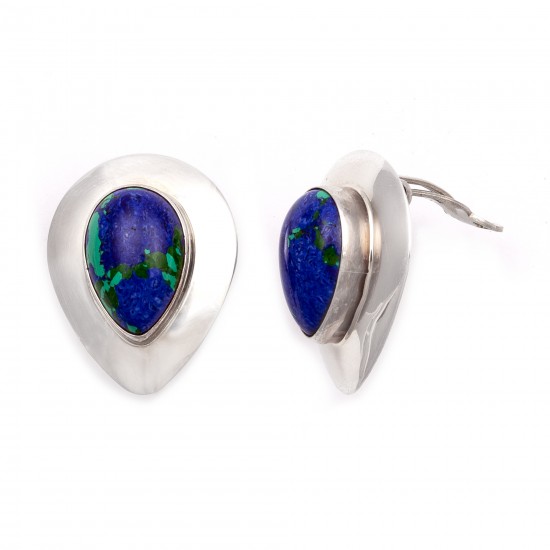 Drop .925 Starling Silver Certified Authentic Handmade Navajo Native American Chrysocolla Earrings 18315-3 All Products NB180607034143 18315-3 (by LomaSiiva) Drop .925 Starling Silver Certified Authentic Handmade Navajo Native American Chrysocolla Earrings 18315-3 All Products NB180607034143 18315-3 (by LomaSiiva)