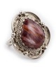 Flower .925 Sterling Silver Certified Authentic Handmade Navajo Native American Natural Purple Spiny Oyster Ring 17022-100 All Products NB180602205249 17022-100 (by LomaSiiva) Flower .925 Sterling Silver Certified Authentic Handmade Navajo Native American Natural Purple Spiny Oyster Ring 17022-100 All Products NB180602205249 17022-100 (by LomaSiiva)