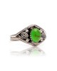 Gaspeite .925 Sterling Silver Certified Authentic Navajo Native American Handmade Ring 13204-5 All Products NB181009165426 13204-5 (by LomaSiiva) Gaspeite .925 Sterling Silver Certified Authentic Navajo Native American Handmade Ring 13204-5 All Products NB181009165426 13204-5 (by LomaSiiva)