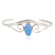 Handmade Certified Authentic Navajo .925 Sterling Silver Blue Opal Native American Baby Bracelet 13186-2 All Products NB160602223116 13186-2 (by LomaSiiva) Handmade Certified Authentic Navajo .925 Sterling Silver Blue Opal Native American Baby Bracelet 13186-2 All Products NB160602223116 13186-2 (by LomaSiiva)