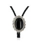 Handmade Certified Authentic Navajo .925 Sterling Silver Natural Black Onyx Native American Bolo Tie 24407-2 All Products 24407-2 24407-2 (by LomaSiiva) Handmade Certified Authentic Navajo .925 Sterling Silver Natural Black Onyx Native American Bolo Tie 24407-2 All Products 24407-2 24407-2 (by LomaSiiva)