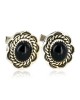 Handmade Certified Authentic Navajo .925 Sterling Silver Natural Black Onyx Native American Cuff Links 19110-4 Cufflinks 19110-4 19110-4 (by LomaSiiva) Handmade Certified Authentic Navajo .925 Sterling Silver Natural Black Onyx Native American Cuff Links 19110-4 Cufflinks 19110-4 19110-4 (by LomaSiiva)