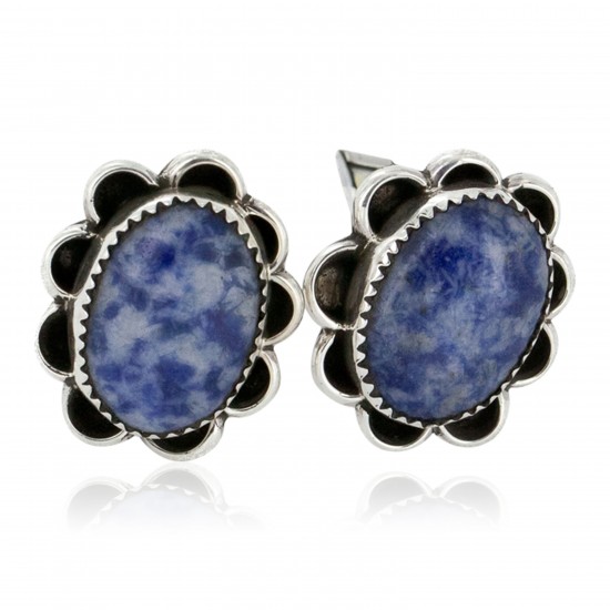Handmade Certified Authentic Navajo .925 Sterling Silver Natural Lapis Native American Cuff Links 19126 Cufflinks NB160130211247 19126 (by LomaSiiva) Handmade Certified Authentic Navajo .925 Sterling Silver Natural Lapis Native American Cuff Links 19126 Cufflinks NB160130211247 19126 (by LomaSiiva)