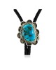Handmade Certified Authentic Navajo .925 Sterling Silver Natural Turquoise Native American Bolo Tie 24406-4 All Products 24406-4 24406-4 (by LomaSiiva) Handmade Certified Authentic Navajo .925 Sterling Silver Natural Turquoise Native American Bolo Tie 24406-4 All Products 24406-4 24406-4 (by LomaSiiva)