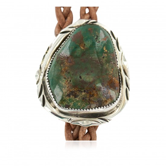 Handmade Certified Authentic Navajo .925 Sterling Silver Natural Turquoise Native American Bolo Tie 24407 All Products NB160330221210 24407 (by LomaSiiva) Handmade Certified Authentic Navajo .925 Sterling Silver Natural Turquoise Native American Bolo Tie 24407 All Products NB160330221210 24407 (by LomaSiiva)