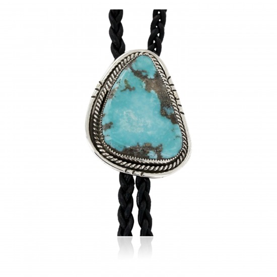 Handmade Certified Authentic Navajo .925 Sterling Silver Natural Turquoise Native American Bolo Tie 24479-1 All Products NB160130215027 24479-1 (by LomaSiiva) Handmade Certified Authentic Navajo .925 Sterling Silver Natural Turquoise Native American Bolo Tie 24479-1 All Products NB160130215027 24479-1 (by LomaSiiva)