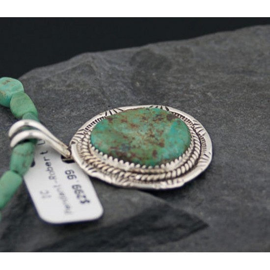 Handmade Certified Authentic Navajo .925 Sterling Silver Natural Turquoise Native American Necklace & Pendant 390643684539 All Products 14863-5-15851 390643684539 (by LomaSiiva) Handmade Certified Authentic Navajo .925 Sterling Silver Natural Turquoise Native American Necklace & Pendant 390643684539 All Products 14863-5-15851 390643684539 (by LomaSiiva)
