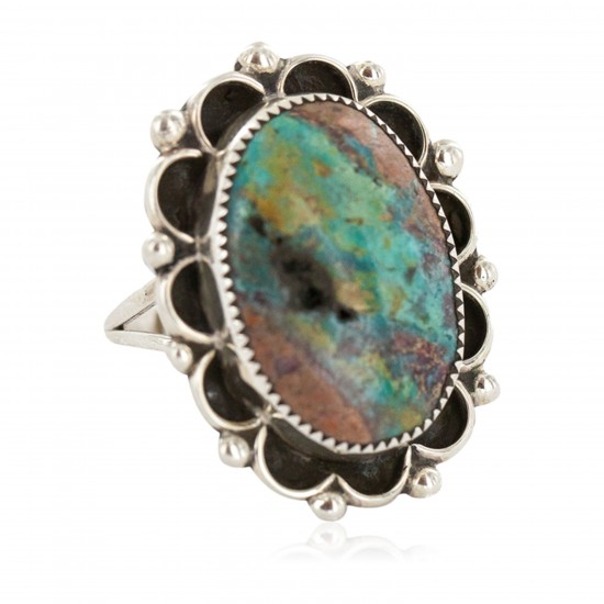 Handmade Certified Authentic Navajo .925 Sterling Silver Natural Turquoise Native American Ring 18259-1 All Products NB160423220147 18259-1 (by LomaSiiva) Handmade Certified Authentic Navajo .925 Sterling Silver Natural Turquoise Native American Ring 18259-1 All Products NB160423220147 18259-1 (by LomaSiiva)