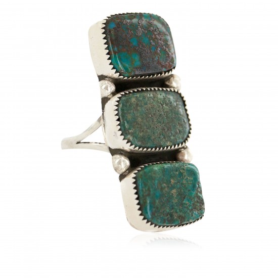 Handmade Certified Authentic Navajo .925 Sterling Silver Natural Turquoise Native American Ring 18292 All Products NB160514194349 18292 (by LomaSiiva) Handmade Certified Authentic Navajo .925 Sterling Silver Natural Turquoise Native American Ring 18292 All Products NB160514194349 18292 (by LomaSiiva)