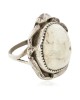 Handmade Certified Authentic Navajo .925 Sterling Silver Natural White Buffalo Native American Ring 18297-2 All Products NB160603185405 18297-2 (by LomaSiiva) Handmade Certified Authentic Navajo .925 Sterling Silver Natural White Buffalo Native American Ring 18297-2 All Products NB160603185405 18297-2 (by LomaSiiva)