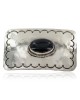 Handmade Certified Authentic Navajo Nickel Natural Black Onyx Native American Buckle 1219-1 All Products NB160406091302 1219-1 (by LomaSiiva) Handmade Certified Authentic Navajo Nickel Natural Black Onyx Native American Buckle 1219-1 All Products NB160406091302 1219-1 (by LomaSiiva)
