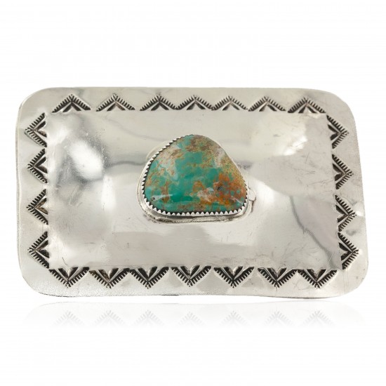 Handmade Certified Authentic Navajo Nickel Natural Turquoise Native American Buckle 1207-2 All Products NB151215043008 1207-2 (by LomaSiiva) Handmade Certified Authentic Navajo Nickel Natural Turquoise Native American Buckle 1207-2 All Products NB151215043008 1207-2 (by LomaSiiva)