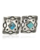 Handmade Certified Authentic Navajo Nickel Natural Turquoise Native American Cuff Links 19127 Cufflinks NB160130210721 19127 (by LomaSiiva) Handmade Certified Authentic Navajo Nickel Natural Turquoise Native American Cuff Links 19127 Cufflinks NB160130210721 19127 (by LomaSiiva)