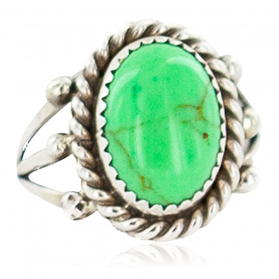 Handmade Navajo Certified Authentic .925 Sterling Silver Natural Gaspeite Native American Ring Size 9 13106-1 All Products NB160304221436 13106-1 (by LomaSiiva) Handmade Navajo Certified Authentic .925 Sterling Silver Natural Gaspeite Native American Ring Size 9 13106-1 All Products NB160304221436 13106-1 (by LomaSiiva)