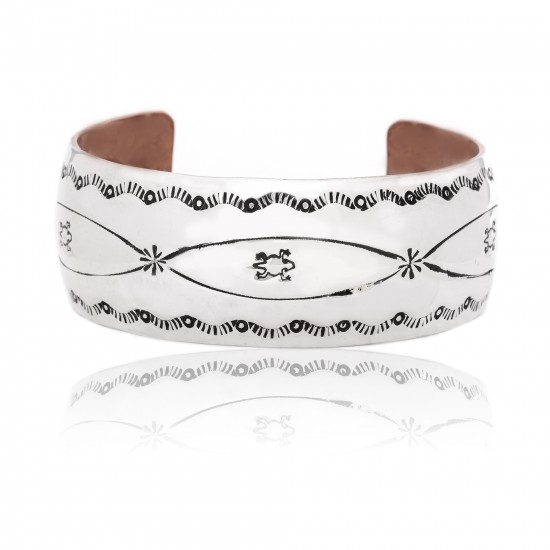 Horny Toad .925 Sterling Silver Pure Copper Certified Authentic Handmade Wide Rare Navajo Native American Cuff Bracelet 24493-1 Clearance NB160406042338 24493-1 (by LomaSiiva) Horny Toad .925 Sterling Silver Pure Copper Certified Authentic Handmade Wide Rare Navajo Native American Cuff Bracelet 24493-1 Clearance NB160406042338 24493-1 (by LomaSiiva)