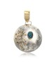 Kokopelli 12kt Gold Filled and .925 Sterling Silver Certified Authentic Handmade Navajo Native American Natural Turquoise Pendant 17042-8 Pendants NB160107223638 17042-8 (by LomaSiiva) Kokopelli 12kt Gold Filled and .925 Sterling Silver Certified Authentic Handmade Navajo Native American Natural Turquoise Pendant 17042-8 Pendants NB160107223638 17042-8 (by LomaSiiva)