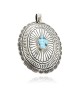 Large Collectable Handmade Certified Authentic Navajo .925 Sterling Silver Natural Turquoise Native American Bolo tie and Pendant 24112 Pendants 390996205768 24112 (by LomaSiiva) Large Collectable Handmade Certified Authentic Navajo .925 Sterling Silver Natural Turquoise Native American Bolo tie and Pendant 24112 Pendants 390996205768 24112 (by LomaSiiva)