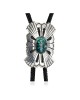 Large Handmade Certified Authentic Leather Navajo .925 Sterling Silver Natural Turquoise Native American Bolo Tie 24416 All Products 24416 24416 (by LomaSiiva) Large Handmade Certified Authentic Leather Navajo .925 Sterling Silver Natural Turquoise Native American Bolo Tie 24416 All Products 24416 24416 (by LomaSiiva)