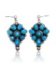 Natural Turquoise .925 Starling Silver Certified Authentic Navajo Native American Handmade Post Earrings 18318-40 All Products NB181016201908 18318-40 (by LomaSiiva) Natural Turquoise .925 Starling Silver Certified Authentic Navajo Native American Handmade Post Earrings 18318-40 All Products NB181016201908 18318-40 (by LomaSiiva)