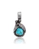 Natural Turquoise .925 Sterling Silver Certified Authentic Navajo Native American Handmade Pendant 24552 Pendants 371016874341 24552 (by LomaSiiva) Natural Turquoise .925 Sterling Silver Certified Authentic Navajo Native American Handmade Pendant 24552 Pendants 371016874341 24552 (by LomaSiiva)