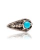 Natural Turquoise .925 Sterling Silver Certified Authentic Navajo Native American Handmade Ring 13204-4 All Products NB181009165424 13204-4 (by LomaSiiva) Natural Turquoise .925 Sterling Silver Certified Authentic Navajo Native American Handmade Ring 13204-4 All Products NB181009165424 13204-4 (by LomaSiiva)
