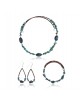 Natural Turquoise Certified Authentic Navajo Native American Adjustable Bracelet Choker Necklace and Dangle Earrings Set 25498-12732-14-13009 Sets NB181207223251 25498-12732-14-13009 (by LomaSiiva) Natural Turquoise Certified Authentic Navajo Native American Adjustable Bracelet Choker Necklace and Dangle Earrings Set 25498-12732-14-13009 Sets NB181207223251 25498-12732-14-13009 (by LomaSiiva)