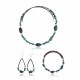Natural Turquoise Certified Authentic Navajo Native American Adjustable Bracelet Choker Necklace and Dangle Earrings Set 25498-12732-14-13009 Sets NB181207223251 25498-12732-14-13009 (by LomaSiiva) Natural Turquoise Certified Authentic Navajo Native American Adjustable Bracelet Choker Necklace and Dangle Earrings Set 25498-12732-14-13009 Sets NB181207223251 25498-12732-14-13009 (by LomaSiiva)