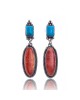 Natural Turquoise Spiny Oyster .925 Sterling Silver Certified Authentic Navajo Native American Handmade Post Earrings 18316-1 All Products NB181016201912 18316-1 (by LomaSiiva) Natural Turquoise Spiny Oyster .925 Sterling Silver Certified Authentic Navajo Native American Handmade Post Earrings 18316-1 All Products NB181016201912 18316-1 (by LomaSiiva)