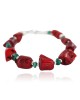Navajo .925 Sterling Silver Certified Authentic Natural Turquoise Coral Native American Bracelet 13176-2 All Products NB160514220353 13176-2 (by LomaSiiva) Navajo .925 Sterling Silver Certified Authentic Natural Turquoise Coral Native American Bracelet 13176-2 All Products NB160514220353 13176-2 (by LomaSiiva)