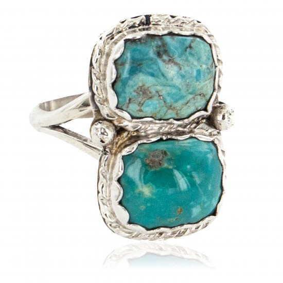 Navajo .925 Sterling Silver Handmade Certified Authentic Natural Turquoise Native American Ring 18187-3 All Products NB160212214040 18187-3 (by LomaSiiva) Navajo .925 Sterling Silver Handmade Certified Authentic Natural Turquoise Native American Ring 18187-3 All Products NB160212214040 18187-3 (by LomaSiiva)