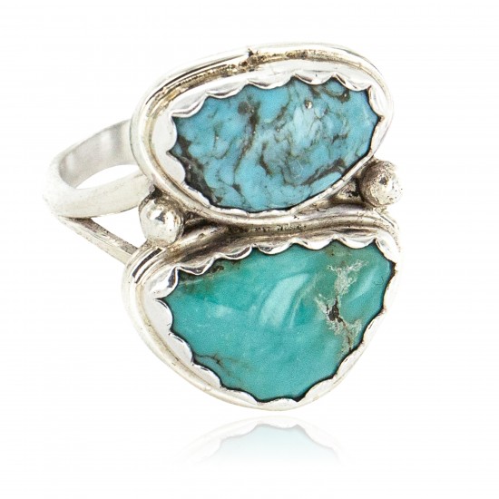 Navajo .925 Sterling Silver Handmade Certified Authentic Natural Turquoise Native American Ring 18187-9 All Products NB160212203527 18187-9 (by LomaSiiva) Navajo .925 Sterling Silver Handmade Certified Authentic Natural Turquoise Native American Ring 18187-9 All Products NB160212203527 18187-9 (by LomaSiiva)