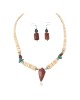 Navajo Arrowhead .925 Sterling Silver Hooks Certified Authentic Natural Turquoise Graduated Heishi Goldstone Native American Set 16006-300-18237-4 Clearance NB160406234602 16006-300-18237-4 (by LomaSiiva) Navajo Arrowhead .925 Sterling Silver Hooks Certified Authentic Natural Turquoise Graduated Heishi Goldstone Native American Set 16006-300-18237-4 Clearance NB160406234602 16006-300-18237-4 (by LomaSiiva)