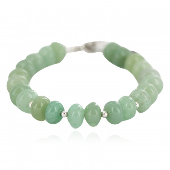 Navajo Nickel Certified Authentic Natural Jade Native American Bracelet 13177 All Products NB160514221325 13177 (by LomaSiiva) Navajo Nickel Certified Authentic Natural Jade Native American Bracelet 13177 All Products NB160514221325 13177 (by LomaSiiva)