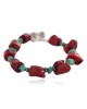 Navajo Nickel Certified Authentic Natural Turquoise Coral Hematite Native American Bracelet 13176-3 All Products NB160514215911 13176-3 (by LomaSiiva) Navajo Nickel Certified Authentic Natural Turquoise Coral Hematite Native American Bracelet 13176-3 All Products NB160514215911 13176-3 (by LomaSiiva)