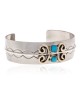 Nickel Brass Certified Authentic Handmade Navajo Natural Turquoise Native American Bracelet 13031-4 All Products NB160207053913 13031-4 (by LomaSiiva) Nickel Brass Certified Authentic Handmade Navajo Natural Turquoise Native American Bracelet 13031-4 All Products NB160207053913 13031-4 (by LomaSiiva)