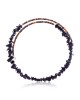 Purple Goldstone Certified Authentic Navajo Native American Adjustable Choker Wrap Necklace 25562 All Products NB180926223232 25562 (by LomaSiiva) Purple Goldstone Certified Authentic Navajo Native American Adjustable Choker Wrap Necklace 25562 All Products NB180926223232 25562 (by LomaSiiva)