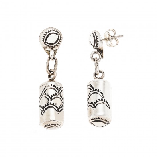 Sun .925 Sterling Silver Certified Authentic Handmade Navajo Native American Earrings 17980 All Products NB180612015030 17980 (by LomaSiiva) Sun .925 Sterling Silver Certified Authentic Handmade Navajo Native American Earrings 17980 All Products NB180612015030 17980 (by LomaSiiva)