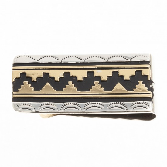 Sun Teepee 12kt Gold Filled .925 Sterling Silver Certified Authentic Handmade Navajo Native American Money Clip 24536-1 All Products NB180620173142 24536-1 (by LomaSiiva) Sun Teepee 12kt Gold Filled .925 Sterling Silver Certified Authentic Handmade Navajo Native American Money Clip 24536-1 All Products NB180620173142 24536-1 (by LomaSiiva)