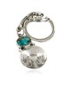 Vintage Style OLD Buffalo Coin Certified Authentic Navajo .925 Sterling Silver Natural Turquoise Native American Keychain 1 10336-1 All Products 10336-1 10336-1 (by LomaSiiva) Vintage Style OLD Buffalo Coin Certified Authentic Navajo .925 Sterling Silver Natural Turquoise Native American Keychain 1 10336-1 All Products 10336-1 10336-1 (by LomaSiiva)